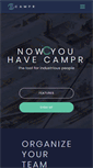 Mobile Screenshot of campr.biz
