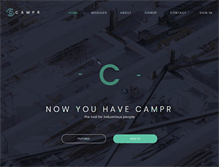 Tablet Screenshot of campr.biz